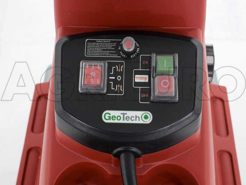 GeoTech ESB 2801 Roller - Electric garden shredder - With collector