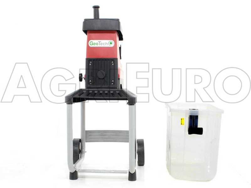GeoTech ESB 2803 Roller - Electric garden shredder - With collector