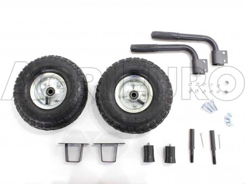 Kit 8-inch Pneumatic Wheels with Handle - Norwik