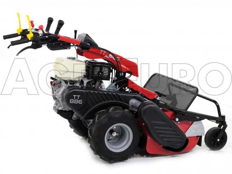 GINKO MGM TT 886 self propelled flail mower powered by a Honda GX390 engine TOP QUALITY