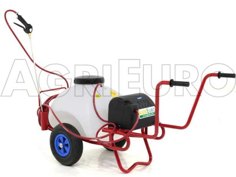 12V 7.2 Ah Battery powered Sprayer Pump on Trolley best deal on