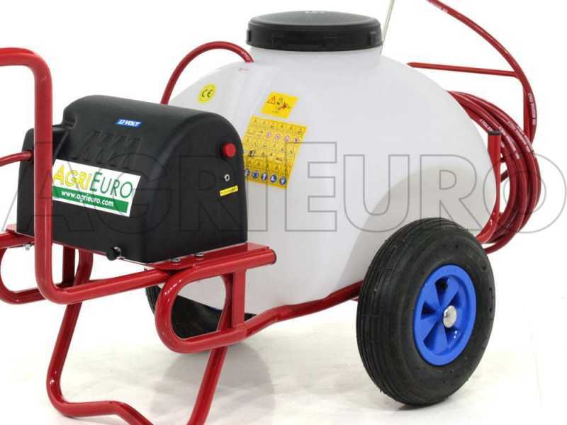 M2017011 Electric Wheeled Sprayer Pump - with Tow Hook - 12V Battery-powered - 70L PRO