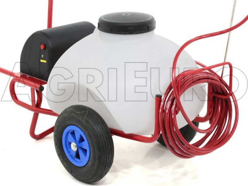 M2017011 Electric Wheeled Sprayer Pump - with Tow Hook - 12V Battery-powered - 70L PRO