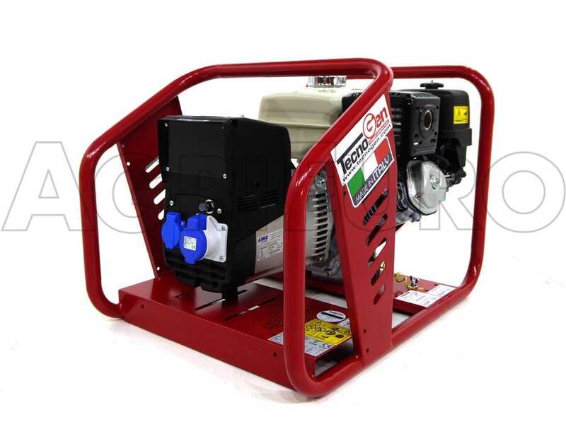 TecnoGen H5000 AVR - 3.6 kW Power Generator with AVR - DC 3.3 kW Single-phase