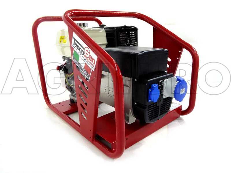 TecnoGen H8000 AVR - 5.3 kW Power Generator with AVR - DC 4.8 kW Single-phase