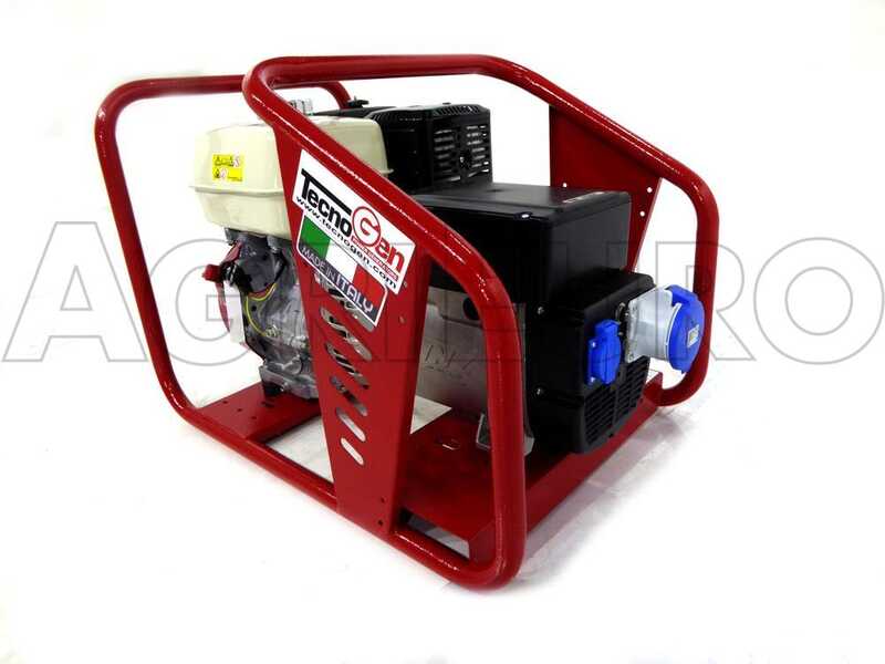 TecnoGen H8000 AVR - 5.3 kW Power Generator with AVR - DC 4.8 kW Single-phase