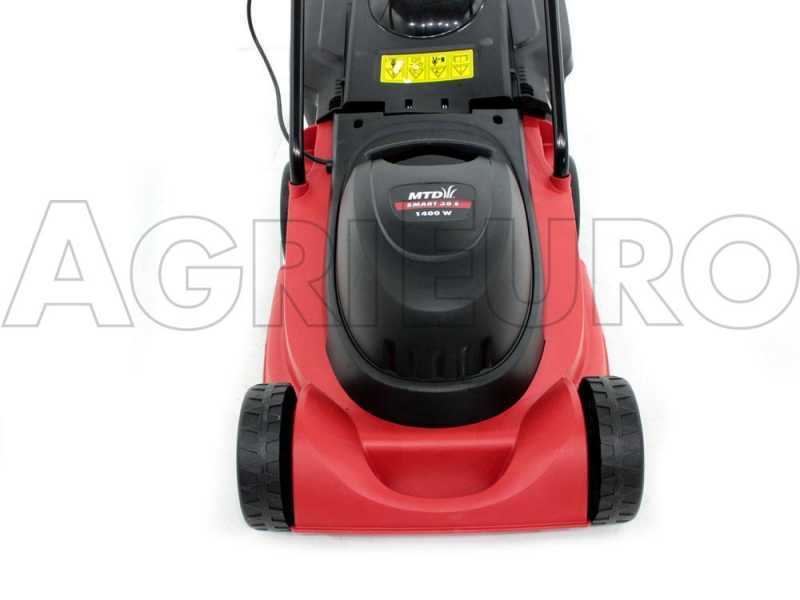 MTD Smart 38 E 1400W Electric Lawn Mower - 38 cm Cutting Width - 1400W Motor