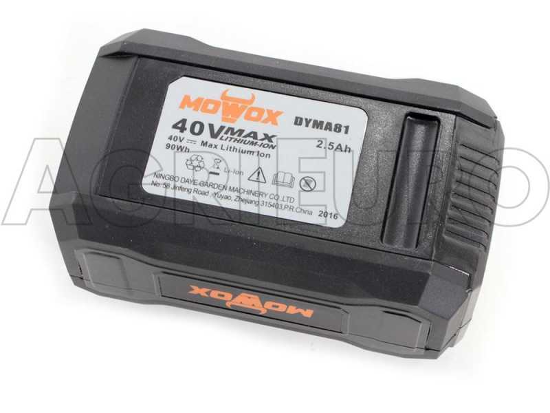 MOWOX EM 3440 PLi Battery-powered Lawn Mower - 2.5 Ah Battery - 34 cm Cutting Width