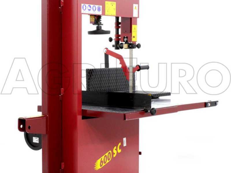 Firewood band saw for professional tractor 600 SC