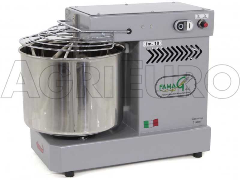Famag IM 10/230 10 Speed Silver - Spiral Mixer 10 Kg