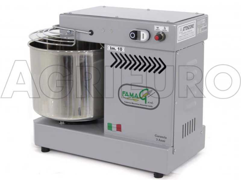 Famag IM 10/230 10 Speed Silver - Spiral Mixer 10 Kg