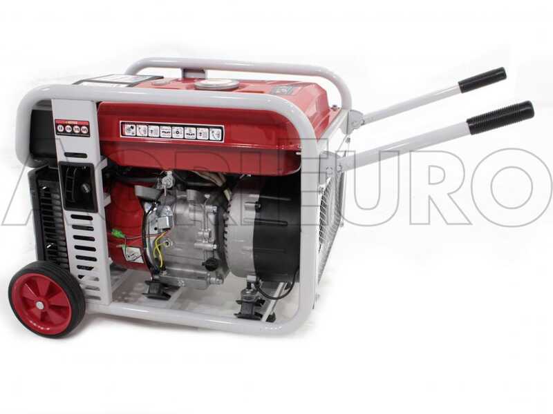GeoTech-Pro iGGP5000 - 4 kW Wheeled Inverter Power Generator - DC 3.5 kW Single-phase