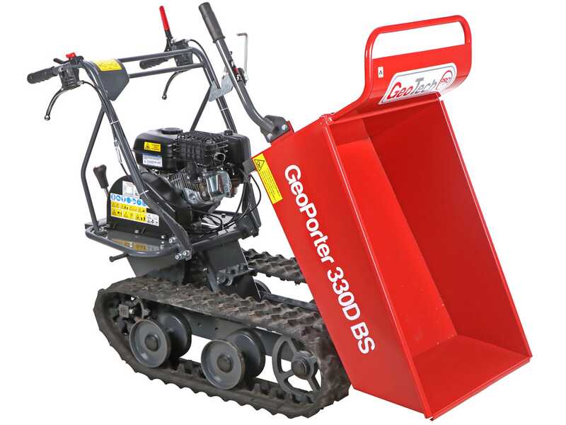 GeoTech GeoPorter 330D BS - Wheelbarrow - dump body capacity 300 kg