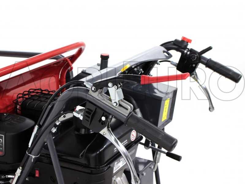GeoTech Pro GeoPorter 530E BS Hydro Motor Wheelbarrow - 10 HP - Hydraulic dumper skip - 500 Kg loading capacity