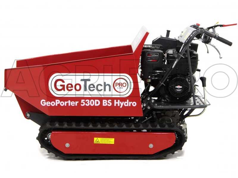 GeoTech Pro GeoPorter 530D BS Hydro Tracked Power Barrow - Hydraulic dumper - 500 Kg loading capacity