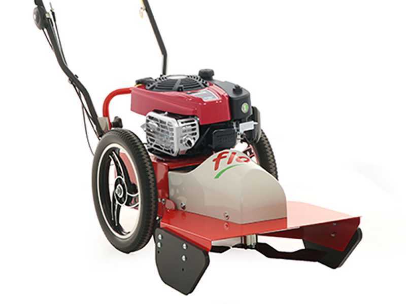 FLO Pro Speed 6BS B&amp;S 850E Petrol Rough Cut Mower, Wheeled Strimmer