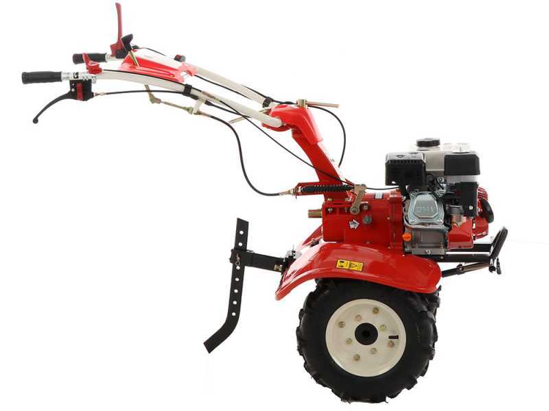 GeoTech-Pro PGT 900 - 7 HP petrol-driven rotary tiller with 2+1 gearbox and gear transmission