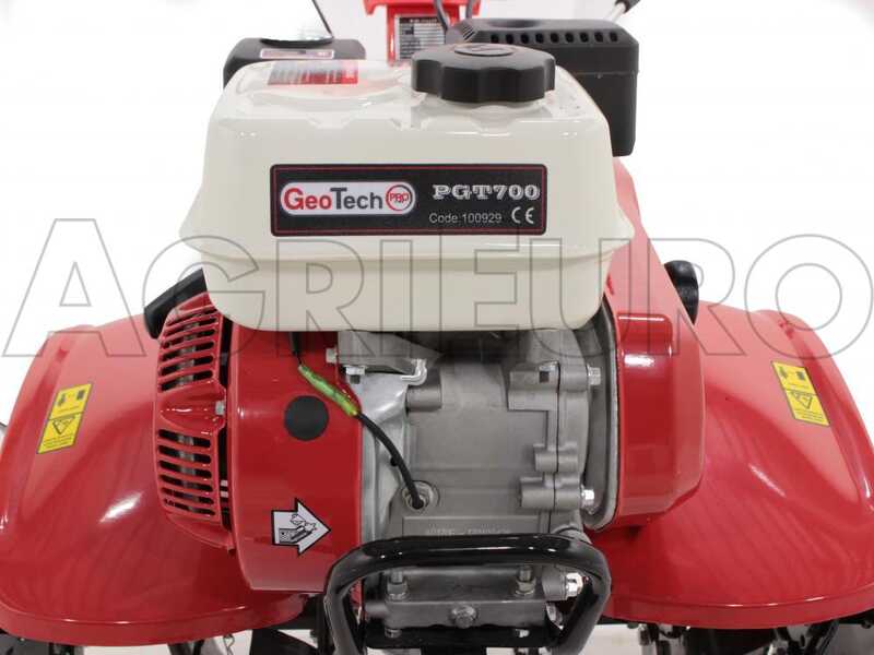 GeoTech-Pro PGT 700 - 7 HP Petrol Garden Tiller - 2+1 Reverse Gear Gearbox