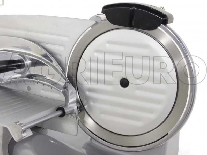 DCG AS2495 - Meat Slicer with 250mm inox blade - Die-cast aluminium body - 300W