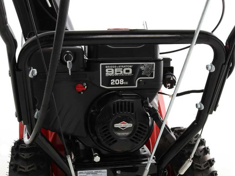 GeoTech-Pro STP766 WEBS - Petrol Snowplough - B&amp;S 950 Snow
