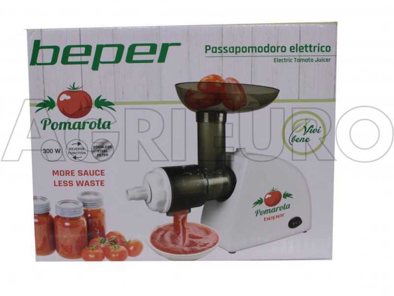 Beper Pomarola - Electric Tomato Press - 300W 220-240V Motor 