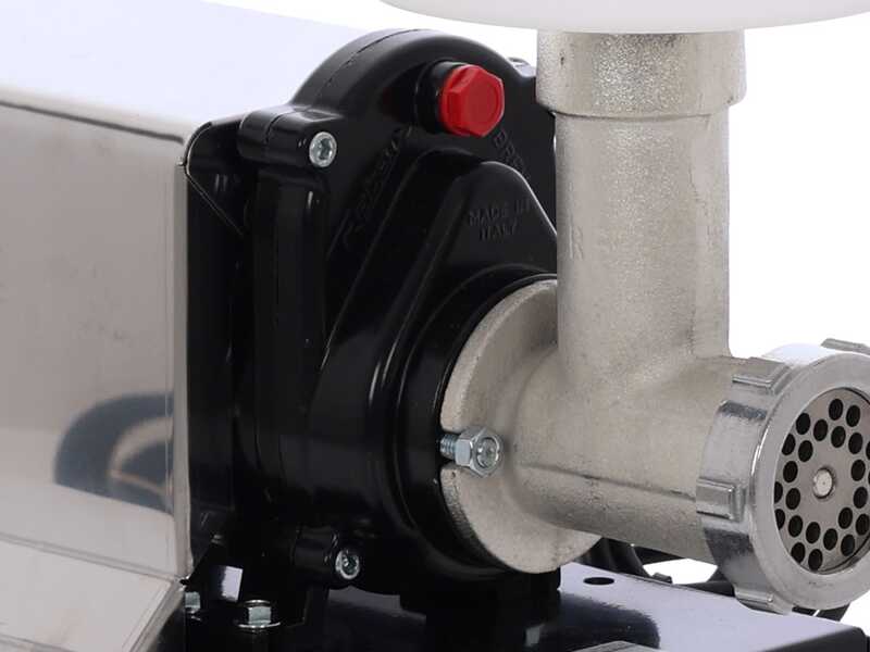 Reber 9502NSP INOX meat grinder - meat mincer - 400 W heavy-duty induction electric motor