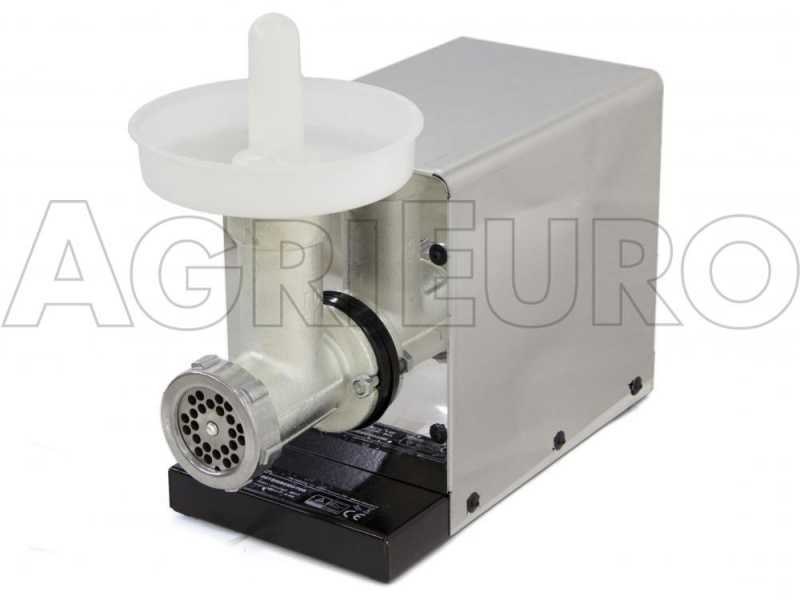 Reber 9502NSP INOX meat grinder - meat mincer - 400 W heavy-duty induction electric motor