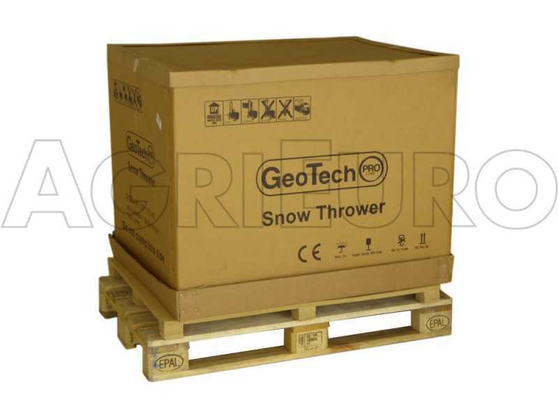 GeoTech-Pro STP1176 WEL - Petrol Snowplough - Loncin LC180FDS