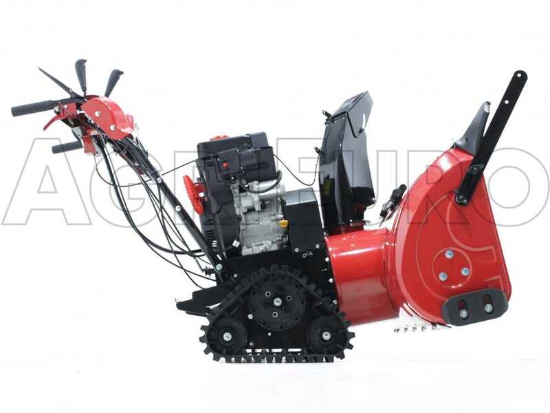 GeoTech-Pro STP1176 TEL - Petrol Snowplough - Tracked - Loncin LC180FDS