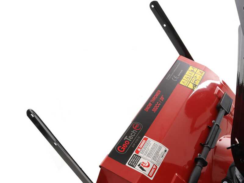GeoTech-Pro STP1176 TEL - Petrol Snowplough - Tracked - Loncin LC180FDS