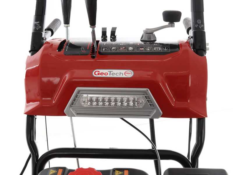 GeoTech-Pro STP1176 TEL - Petrol Snowplough - Tracked - Loncin LC180FDS