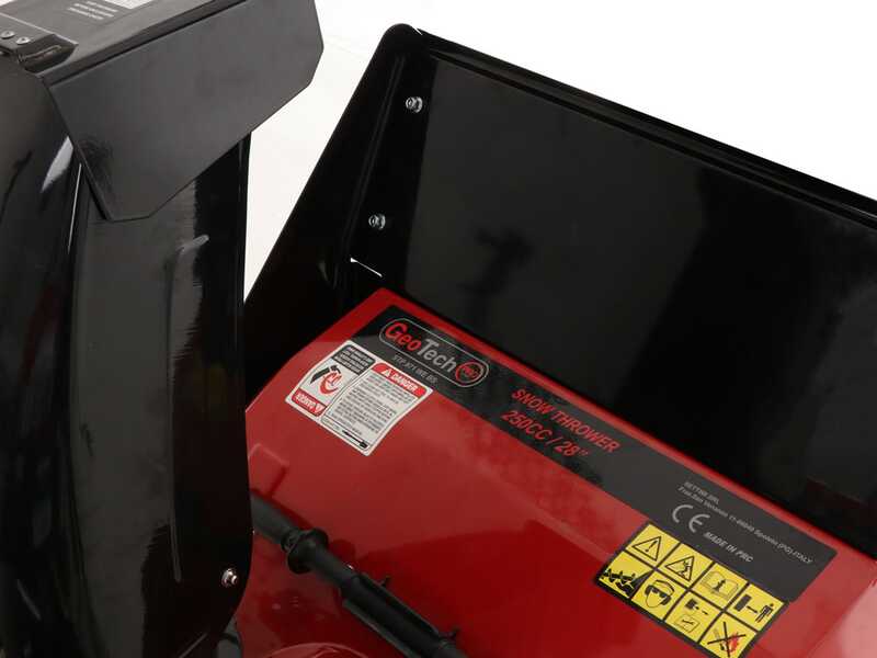 GeoTech-Pro STP971 WEBS - Petrol Snowplough - B&amp;S 1450 Snow
