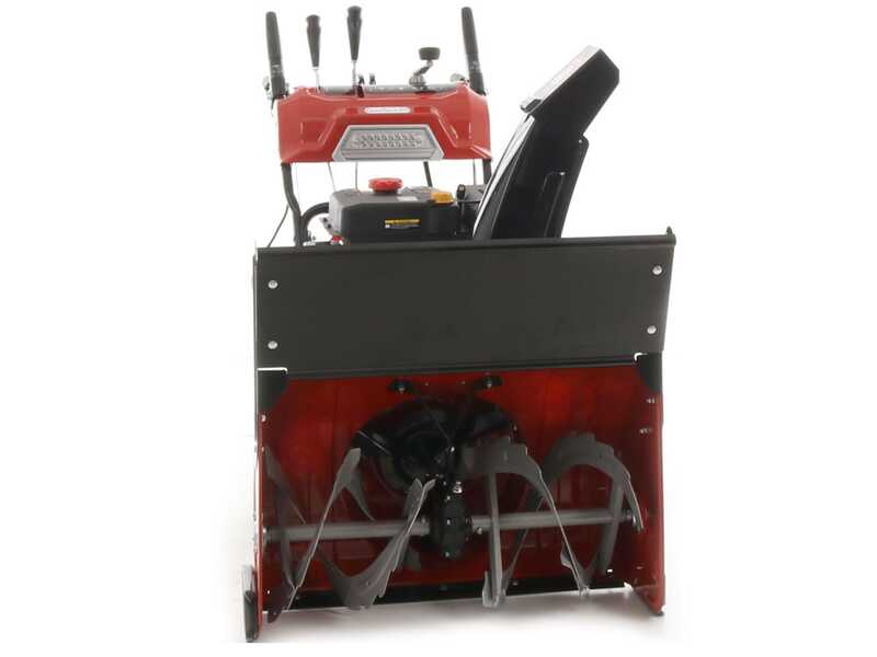 GeoTech-Pro STP1587 TEL - Petrol Snowplough - Tracked - Loncin LC190FDS