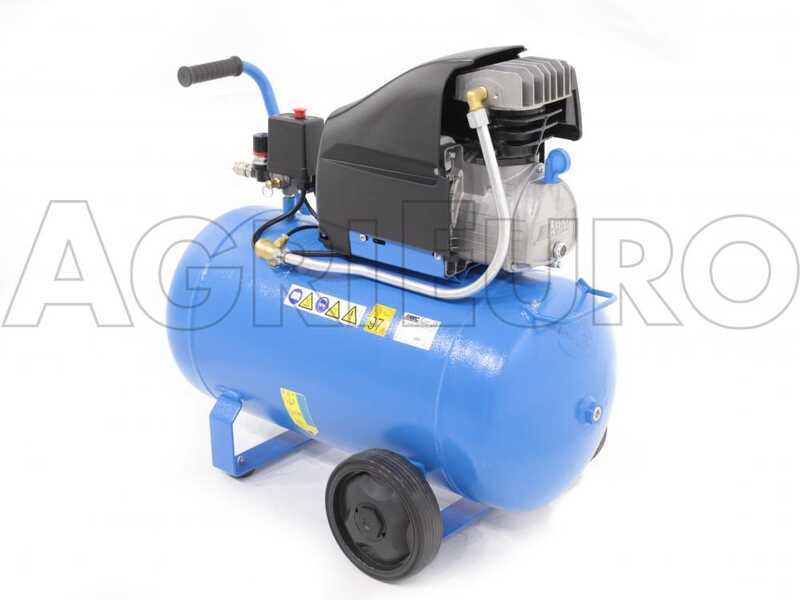 ABAC POLE POSITION L30P - Single-Phase Electric Air Compressor - Motor 3 HP - 50 lt