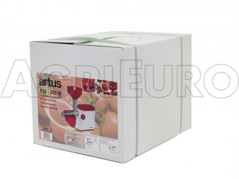 ARTUS S15 - Electric Tomato Press - for Tomato Sauce - 250 W Motor 