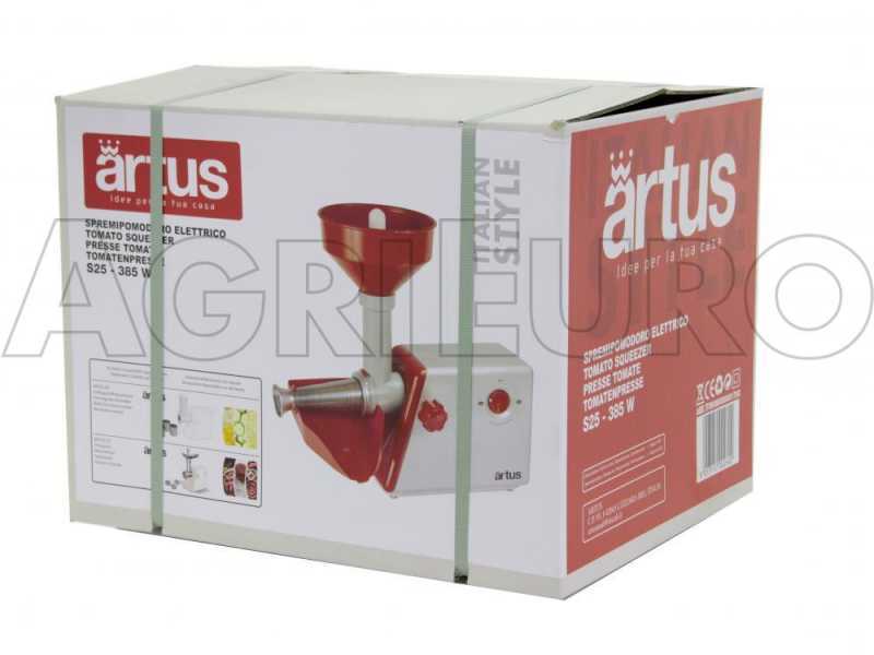 ARTUS S25 - Electric Tomato Press - for Tomato Sauce - 385 W Motor 
