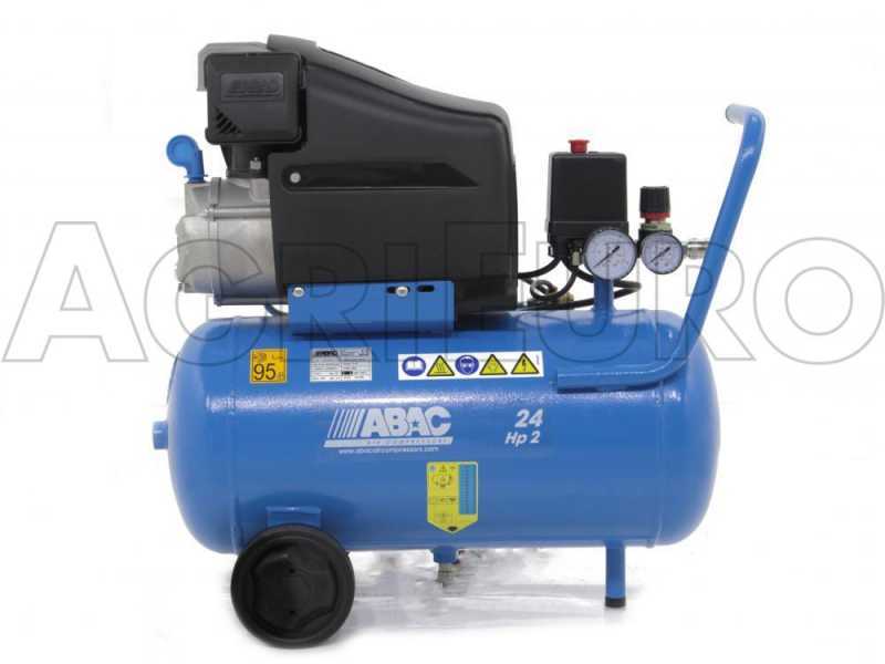 ABAC POLE POSITION L20 - Single-Phase Electric Air Compressor - Motor 2 HP - 24 litres