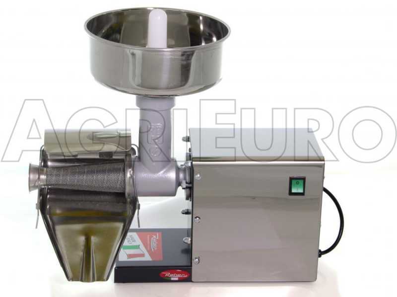 Reber 10900N - Multi-tool Tomato Press - 250 W Low Consumption Motor