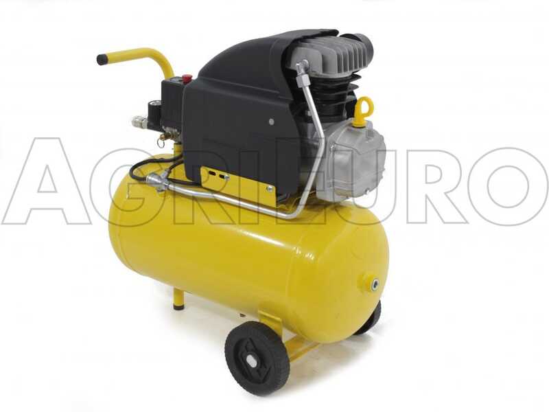ABAC POLE POSITION B20 - Single-Phase Electric Air Compressor - Motor 2 HP - 24 litres