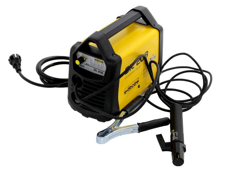 Deca SIL 208 Inverter Welding Machine - 80 Max Amp - 230V power supply - tool kit