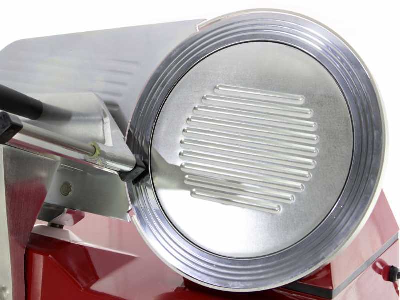 AgriEuro MS 275 Red Deluxe Meat Slicer - 275mm blade - 180W electric motor