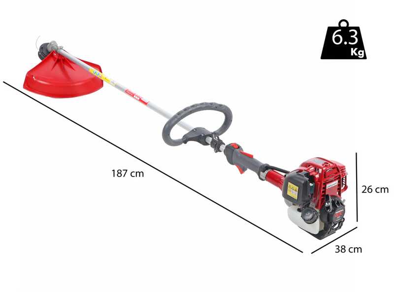 Honda GX 25 I - 4-stroke gasoline brush cutter - Blue Bird rod