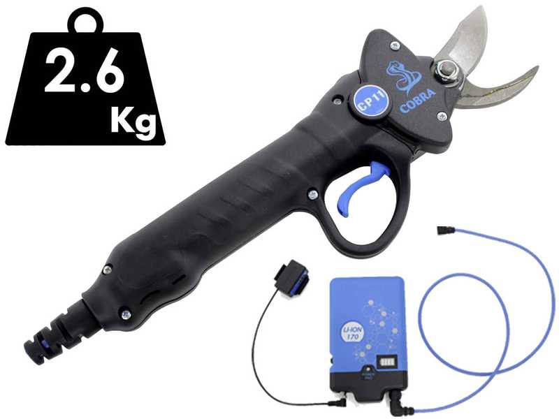 Campagnola Cobra CP11 Battery-powered Electric Pruning Shears - LI-ION Power Kit