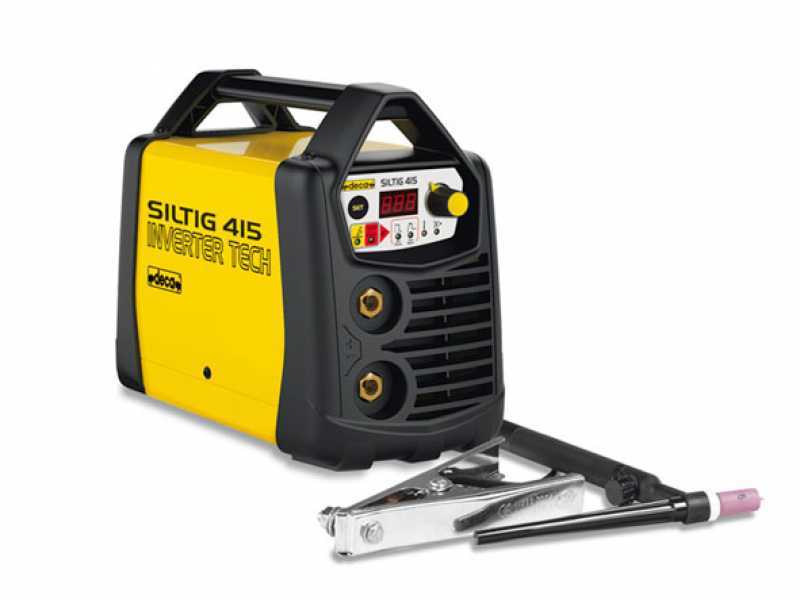TIG Deca SILTIG 415 Inverter Welder - 150 A - single-phase power supply - tool kit included in the package