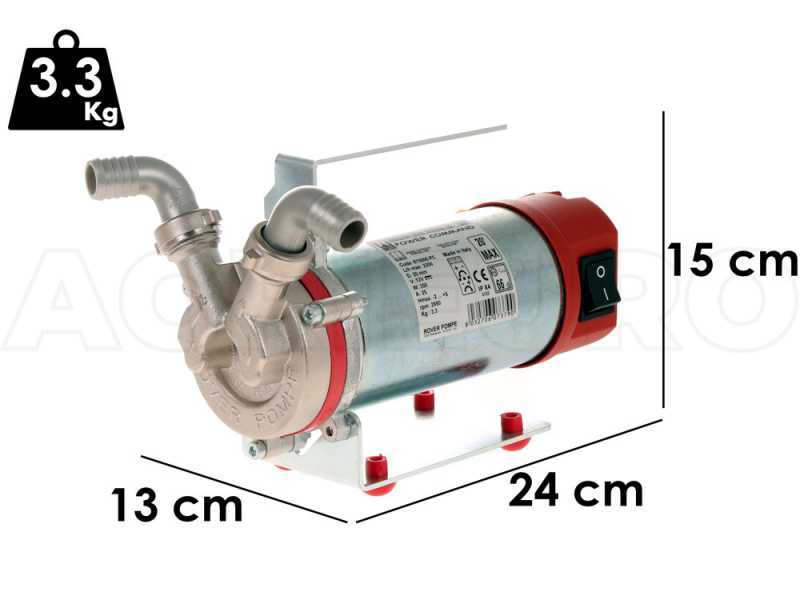Rover Marina Mini Novax 20 Electric Transfer Pump - 12 V - with Power Command