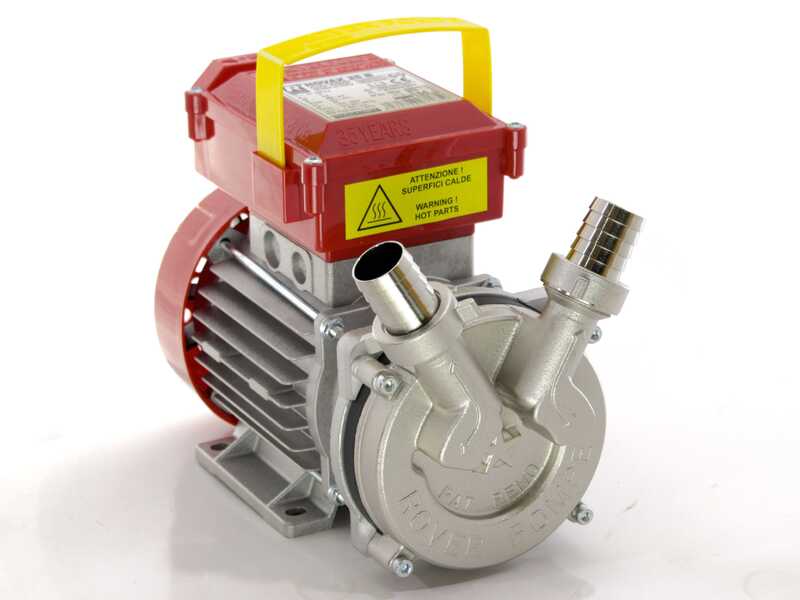 Rover Novax 25 B - Electric transfer pump - Electric pump for hot liquids and beer - Single-phase - 230V