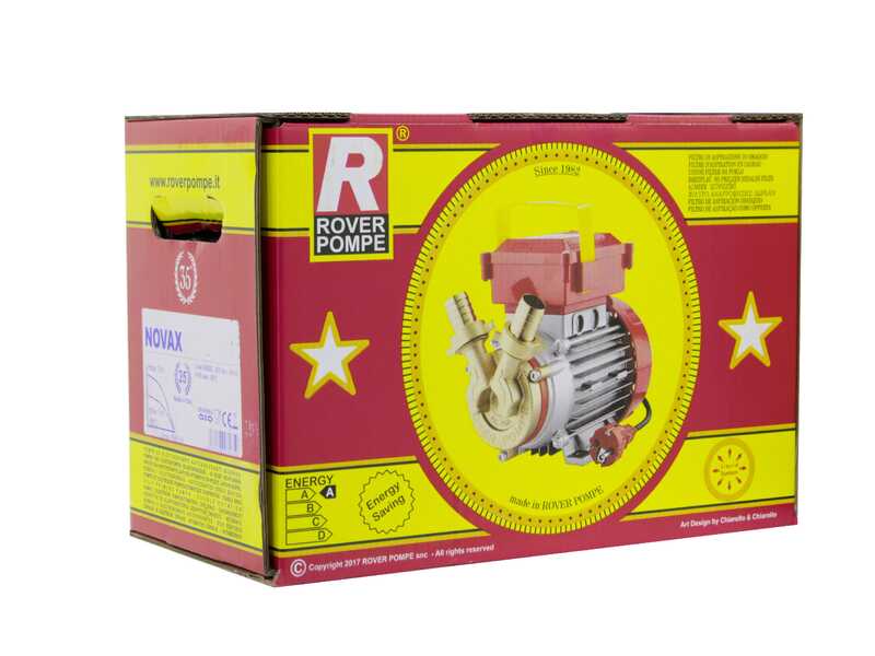 Rover Novax 30 B - Electric transfer pump - Electric pump for hot liquids and beer - Single-phase - 230V