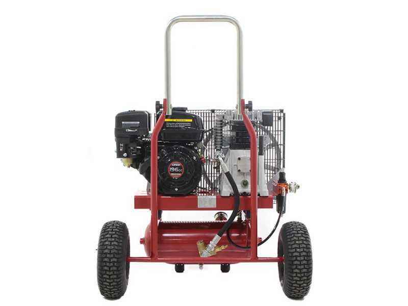AgriEuro TB 10/520 Petrol Engine-driven Air Compressor - Petrol Air Compressor (520 L/min)
