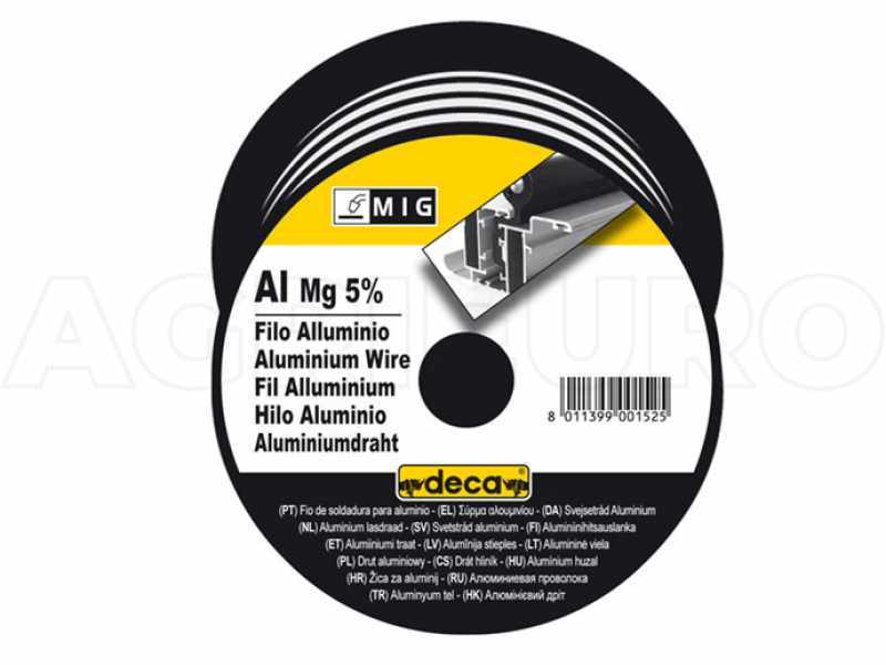 Aluminium- mg 5% wire - 0.8 mm diameter