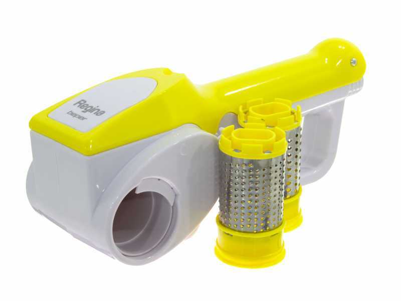 Beper Regina White/Yellow - Battery-powered Grater - Cordless Rechargeable